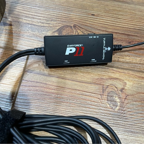 TURTLE BEACH EARFORCE P11 Gaming Headset Amplified Stereo Microphone Tested - Picture 4 of 6